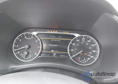 2021 Nissan Sentra Sr Xtronic Cvt from USA, damaged, VIN 3N1AB8DV3MY322827